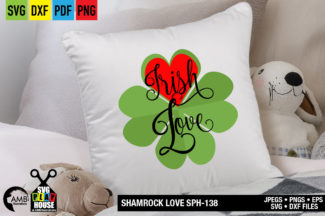 Irish Love Saint-Patrick's Day SVG