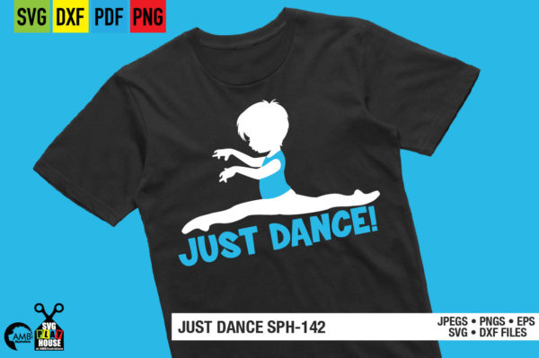 Boy Ballet Dancer SVG