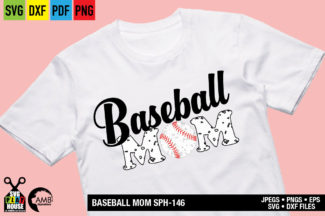 Baseball Mom SVG