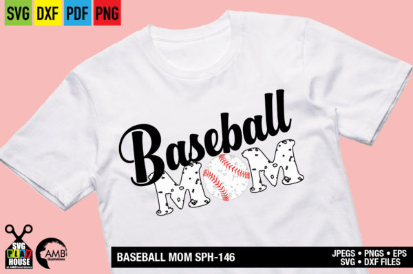 Baseball Mom SVG