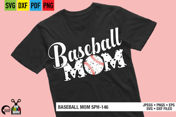 Baseball Mom SVG