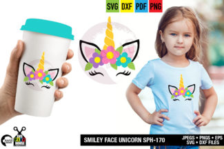 SPHC 170 SMILEY UNICORN FACE PREVIEW 01