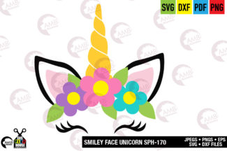 SPHC 170 SMILEY UNICORN FACE PREVIEW 04