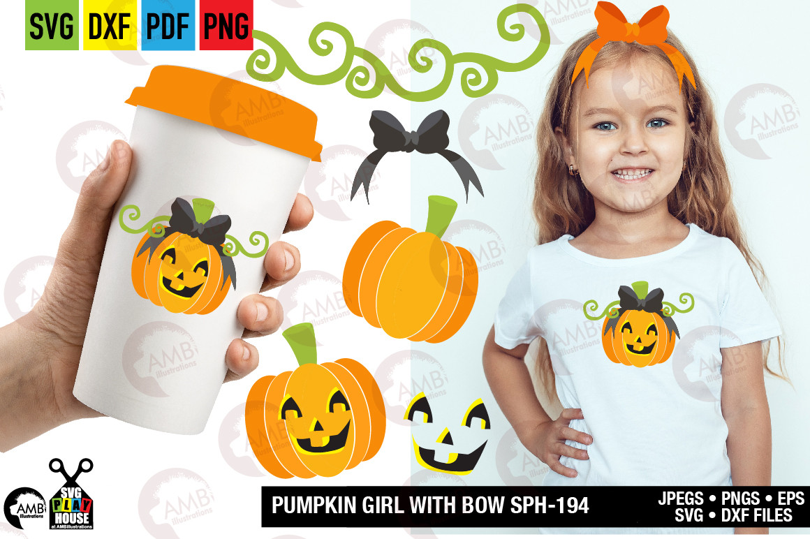 Download Halloween Girly Pumpkin Svg Ambillustrations Com