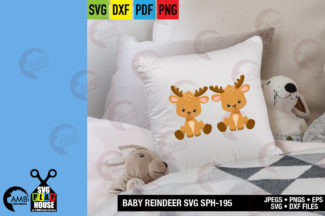 Baby Reindeer SVG