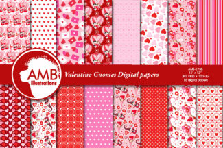 Valentine Gnomes Papers