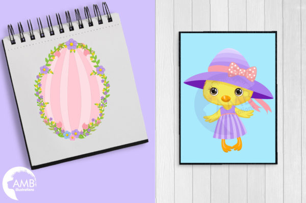 Easter Chicks Clipart Part 1