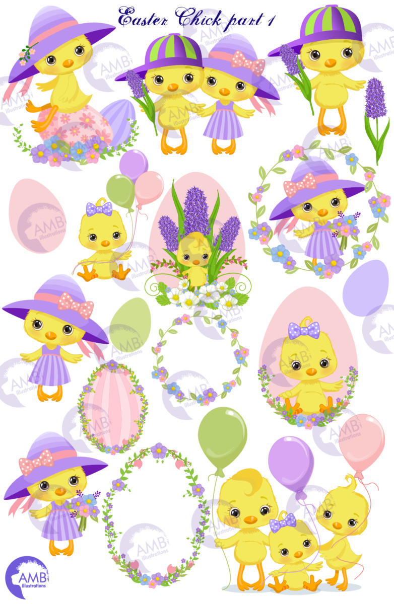 Cute Easter Bunnies Papers