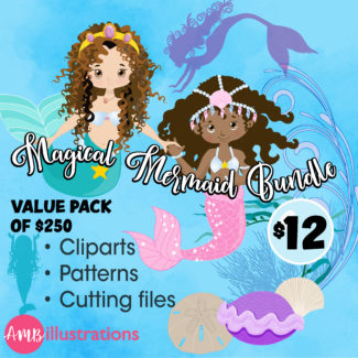 Mermaid Bundle 12 x 12