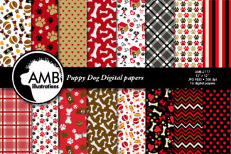 Puppy Dog Paper Patterns