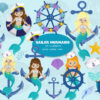 Mermaid Sailor Clipart