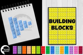 Lego Blocks Clipart Pack