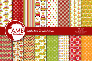 Little Red Vintage truck papers