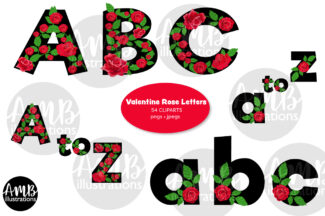 Red Roses Alphabet
