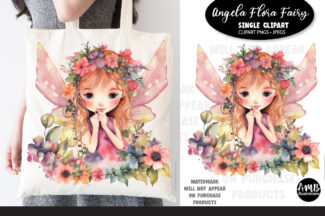 Fairy Watercolor Clipart Angela-amb-5018-1