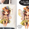 Fairy Watercolor Clipart Sophia