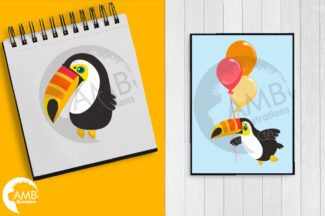 Baby Toucans Clipart