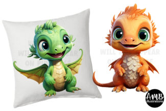 Baby Dragons clipart
